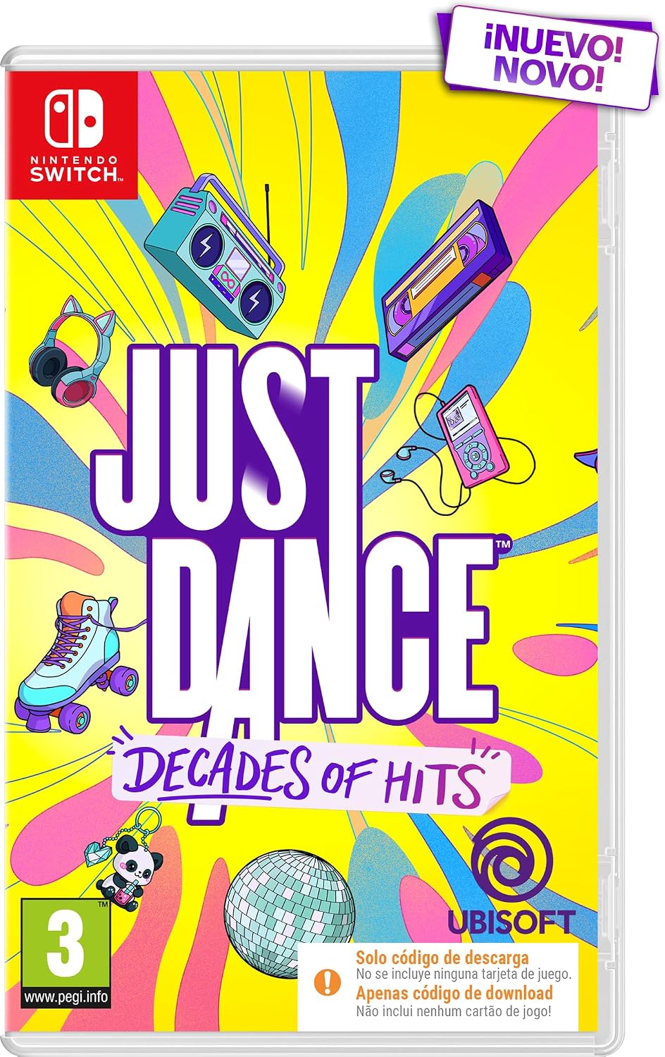 SWITCH2 JUST DANCE: DECADES OF HITS (CODIGO)