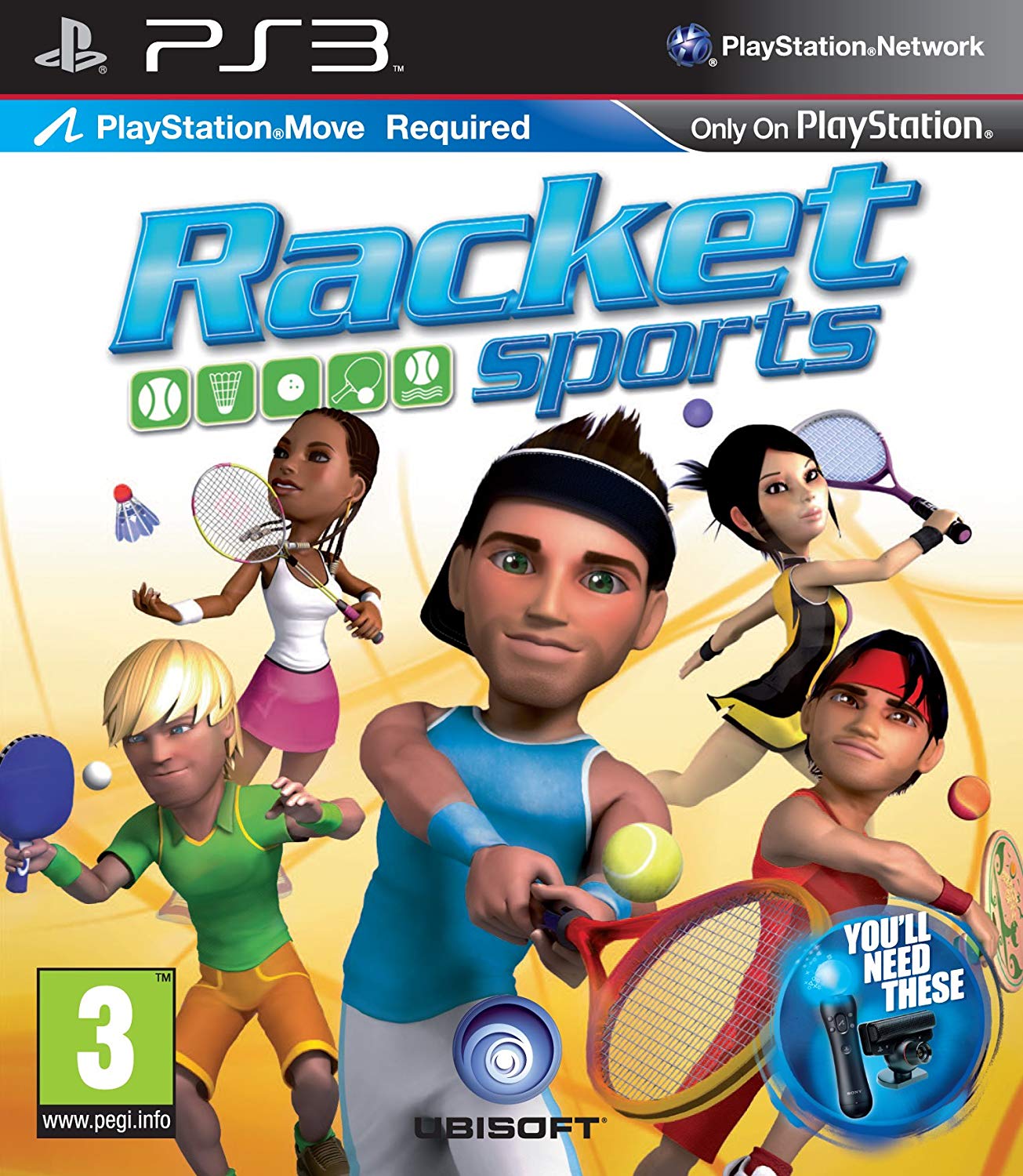 PS3 RACKET SPORTS (MOVE)
