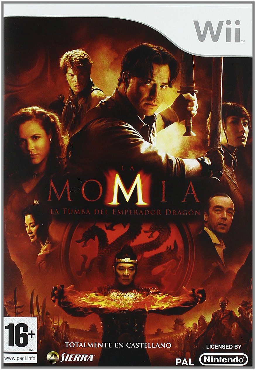 WII LA MOMIA LA TUMBA DEL EMPERADOR DRAGON