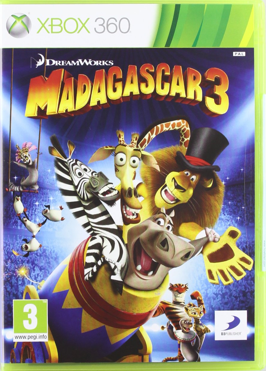 X360 MADAGASCAR 3