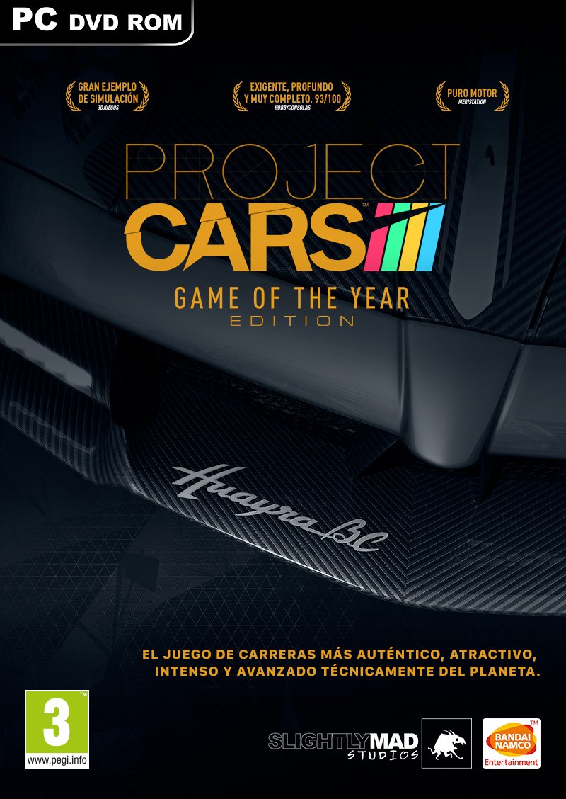 PC PROJECT CARS GAME OF THE YEAR EDITION