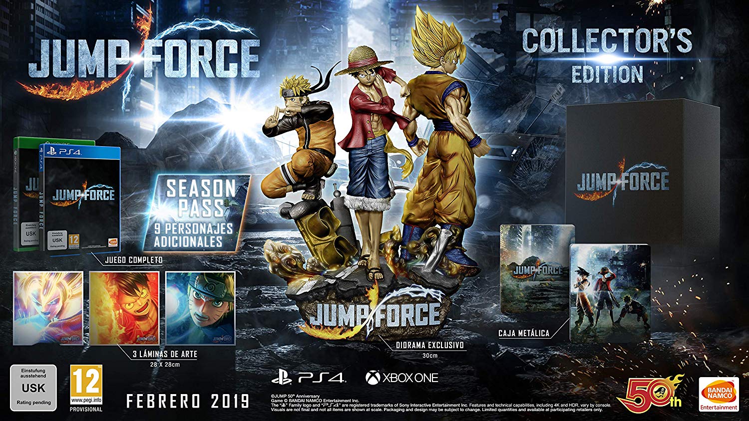 XBOXONE JUMP FORCE COLLECTOR EDITION