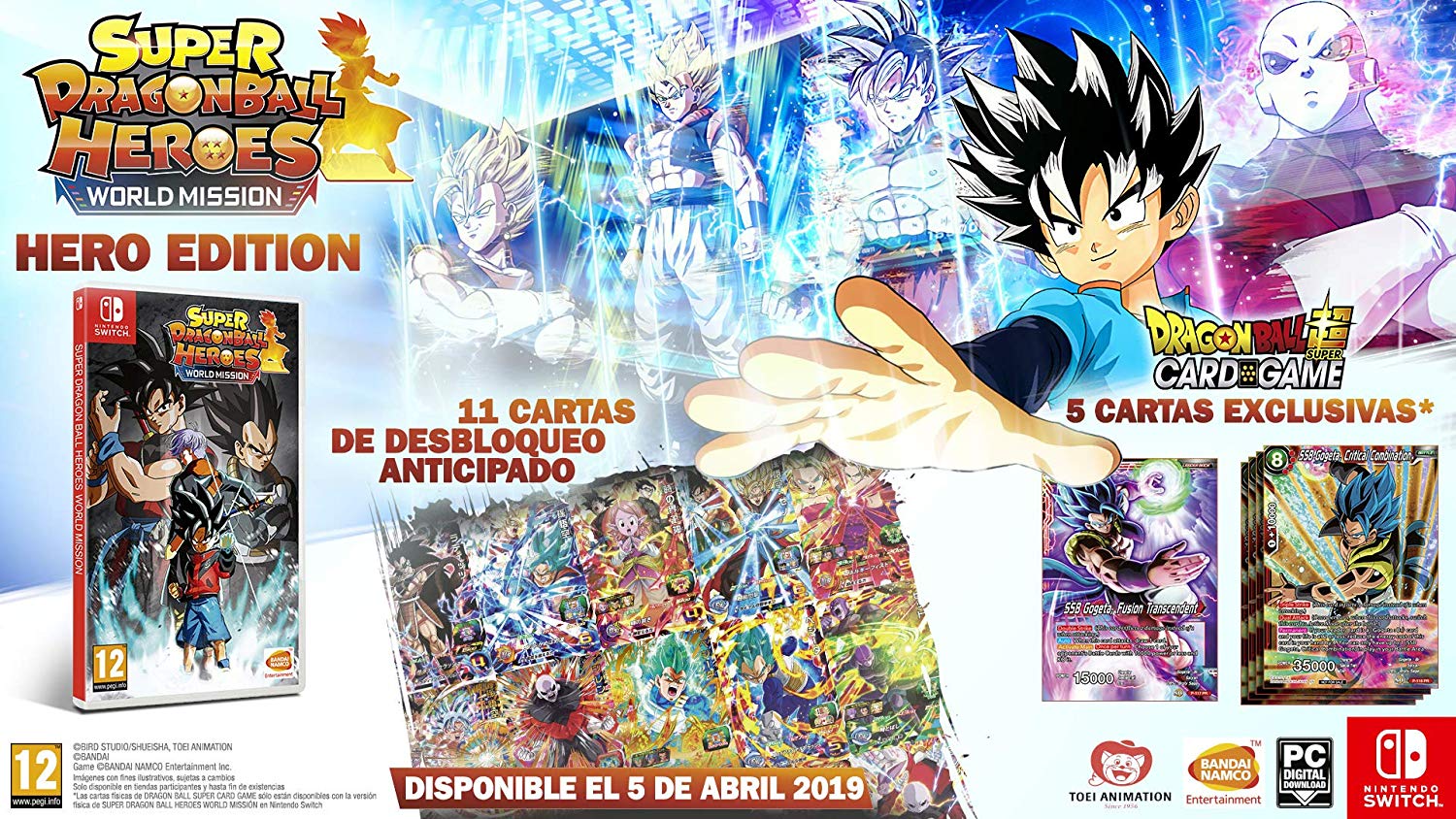 SWITCH SUPER DRAGONBALL HEROES WORLD MISSION