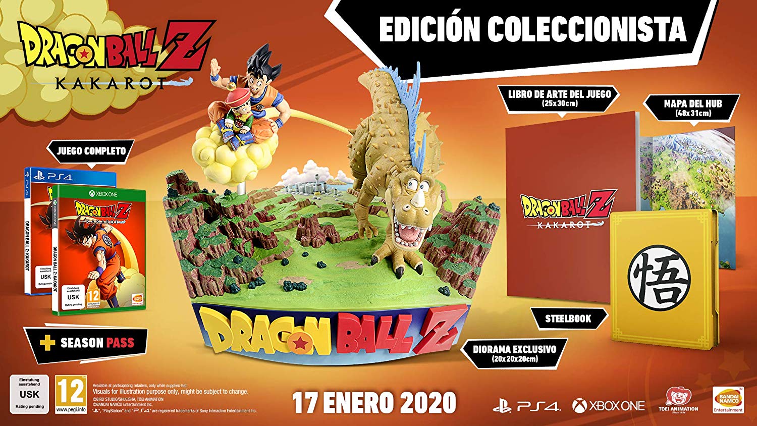 XBOXONE DRAGON BALL Z KAKAROT COLLECTOR EDITOIN