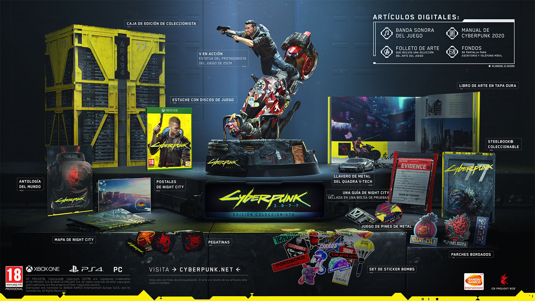 XBOXONE CYBERPUNK 2077 EDICION COLECCIONISTA