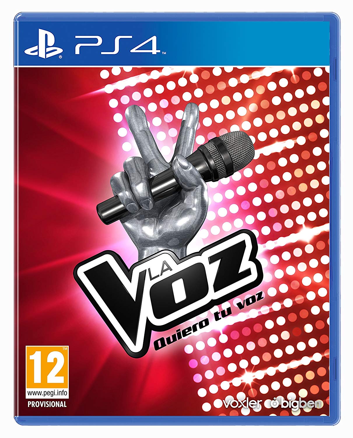 PS4 LA VOZ QUIERO TU VOZ