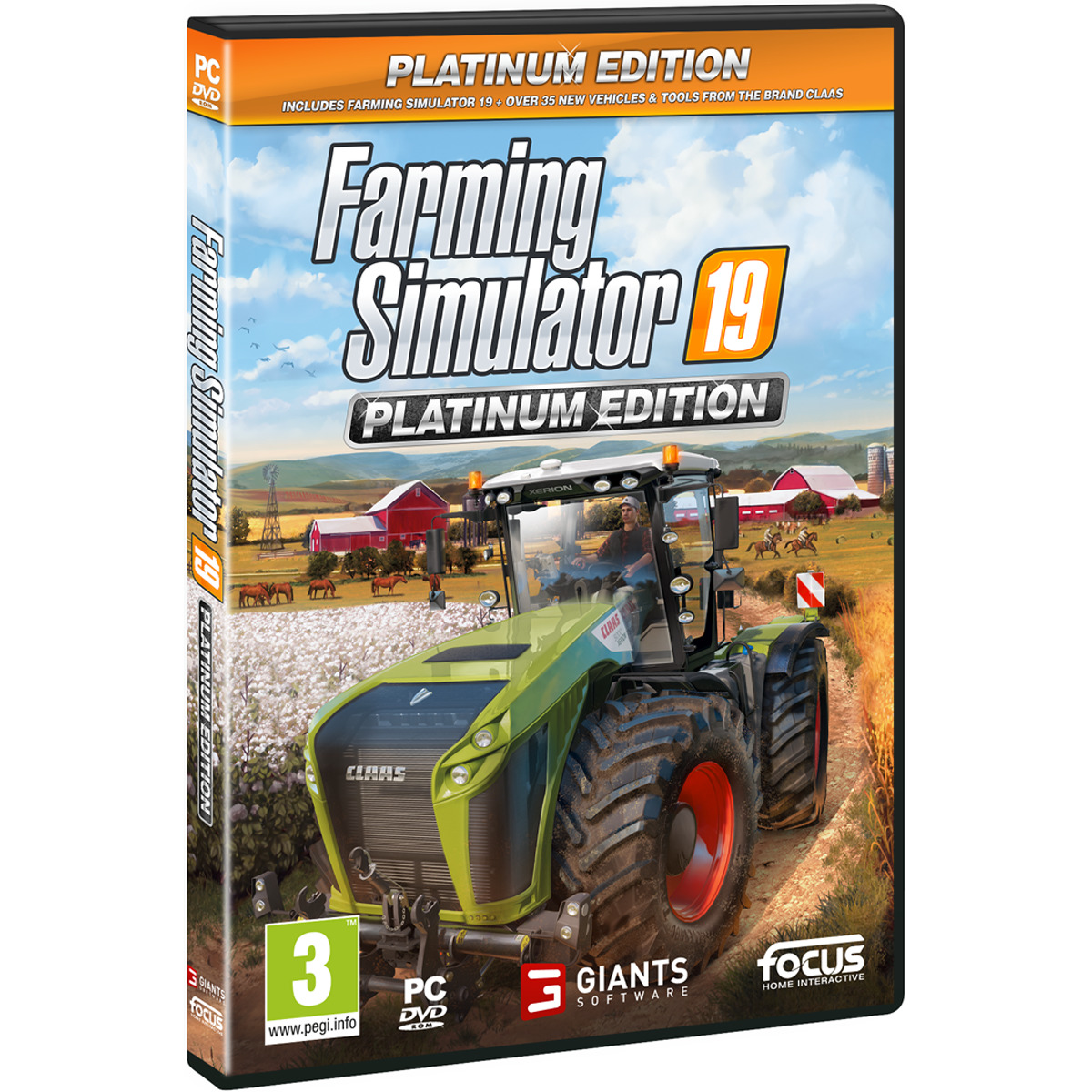 PC FARMING SIMULATOR 19 PLATINUM EDITION
