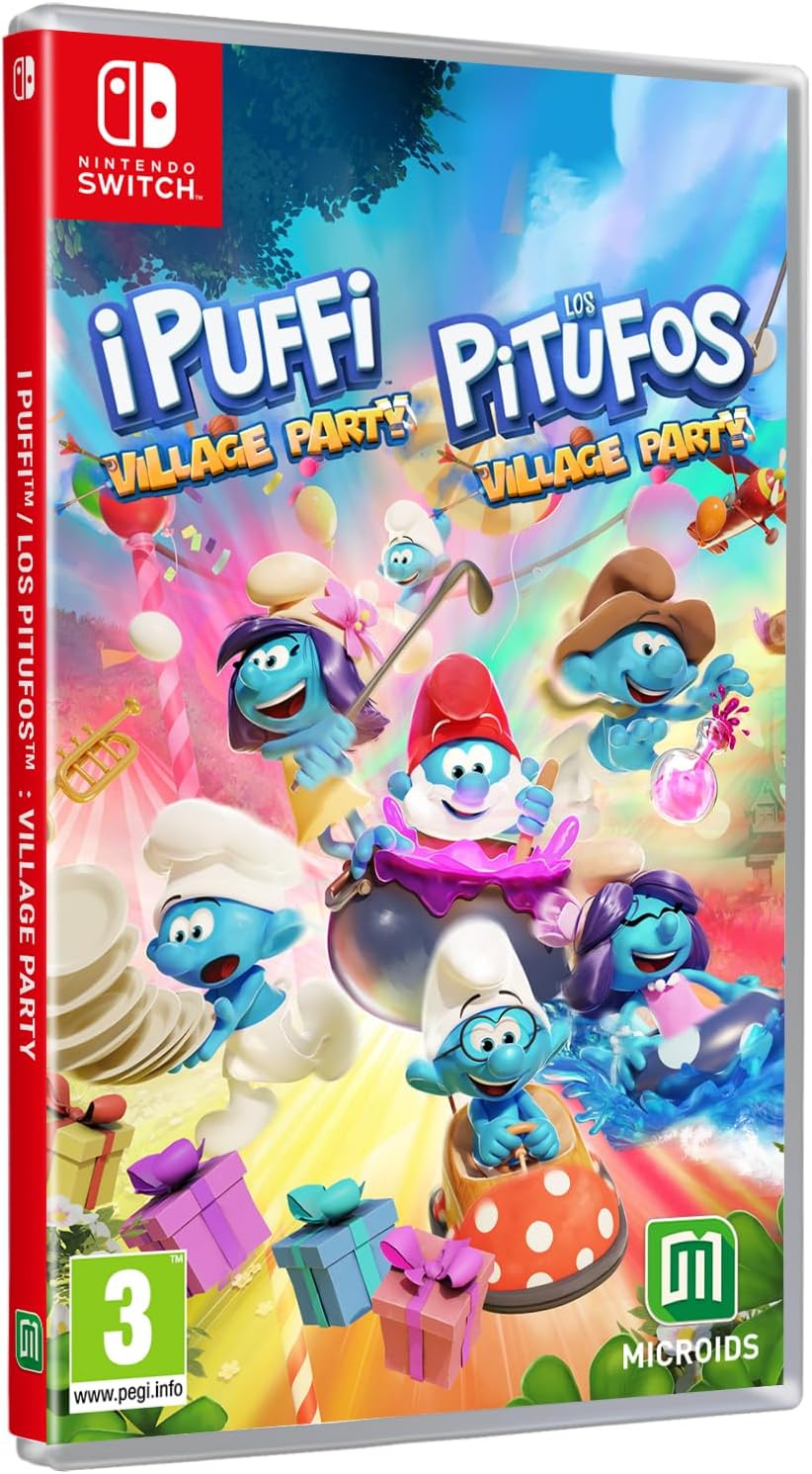 SWITCH LOS PITUFOS - VILLAGE PARTY