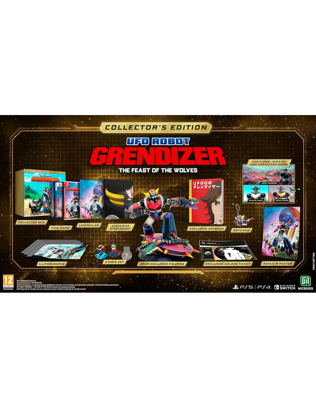 SWITCH UFO ROBOT GRENDIZER - COLLECTOR EDITION