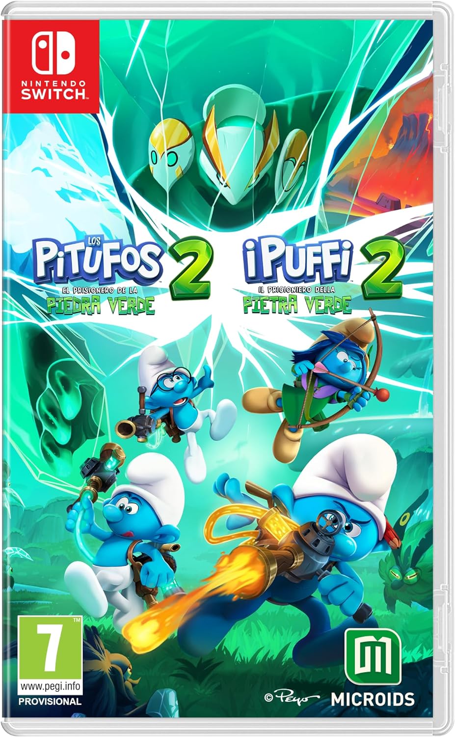 SWITCH LOS PITUFOS 2 : THE PRISONER OF THE GREEN S