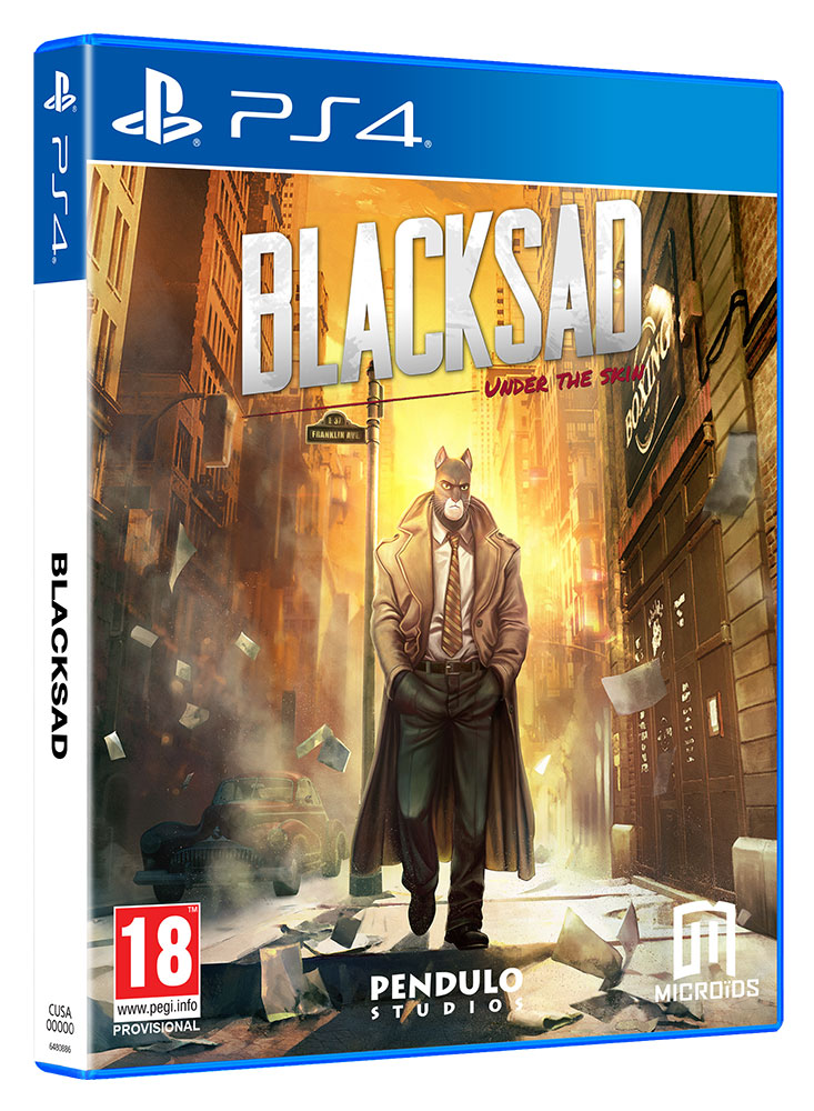PS4 BLACKSAD: UNDER THE SKIN