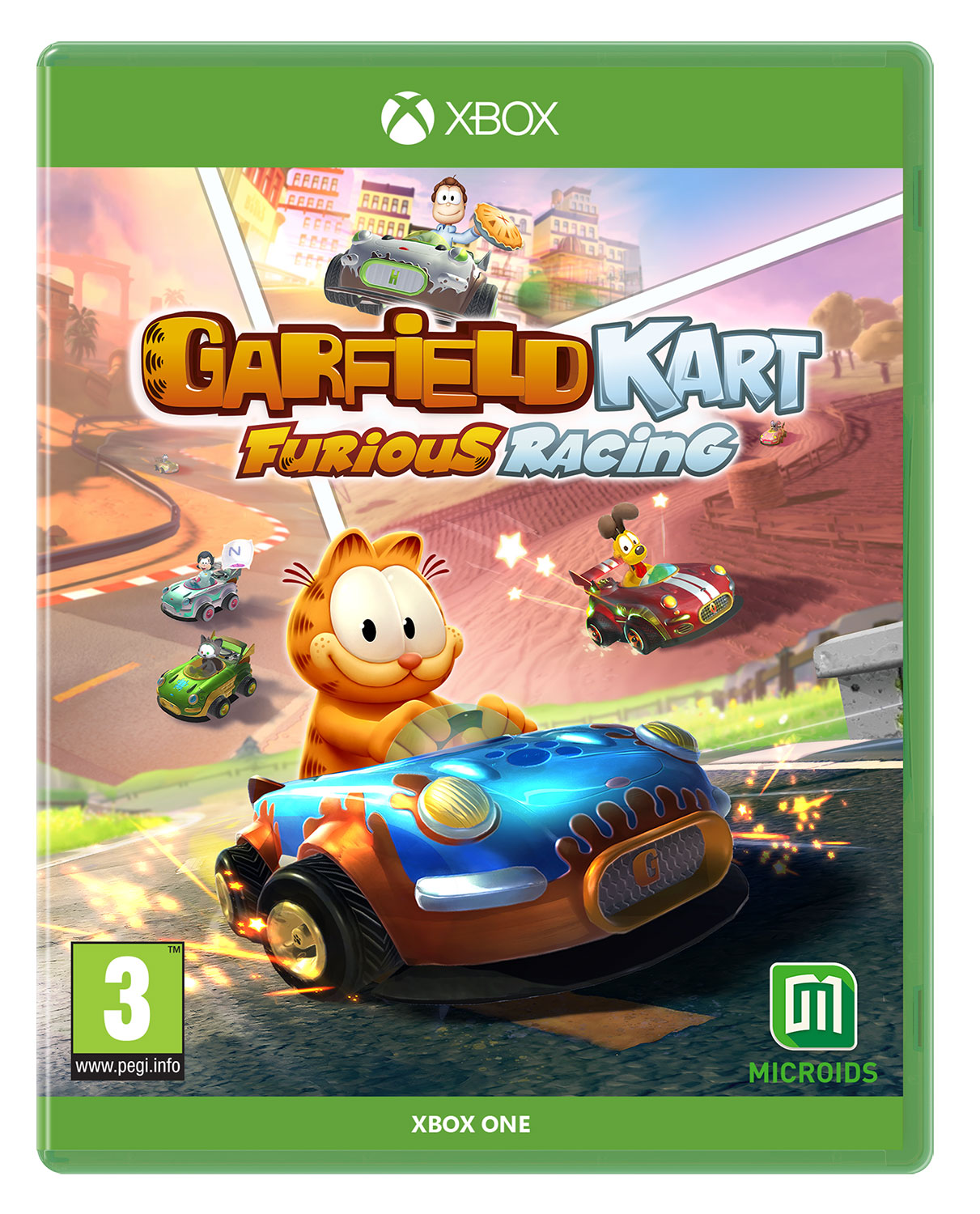 XBOXONE GARFIELD KART FURIOUS RACING