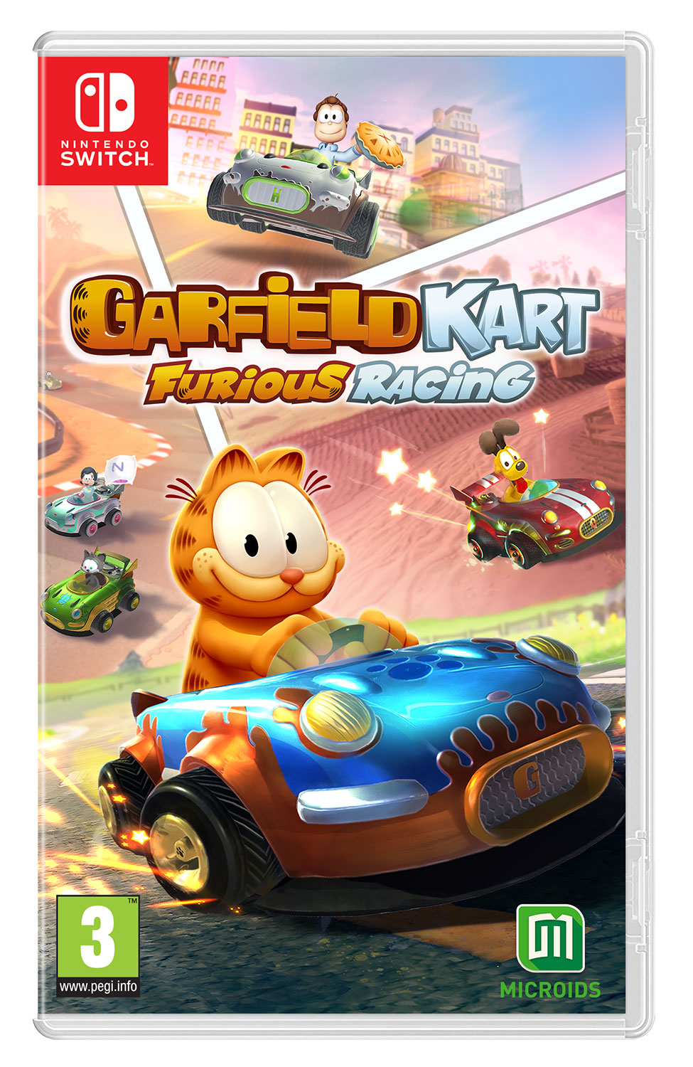 SWITCH GARFIELD KART FURIOUS RACING
