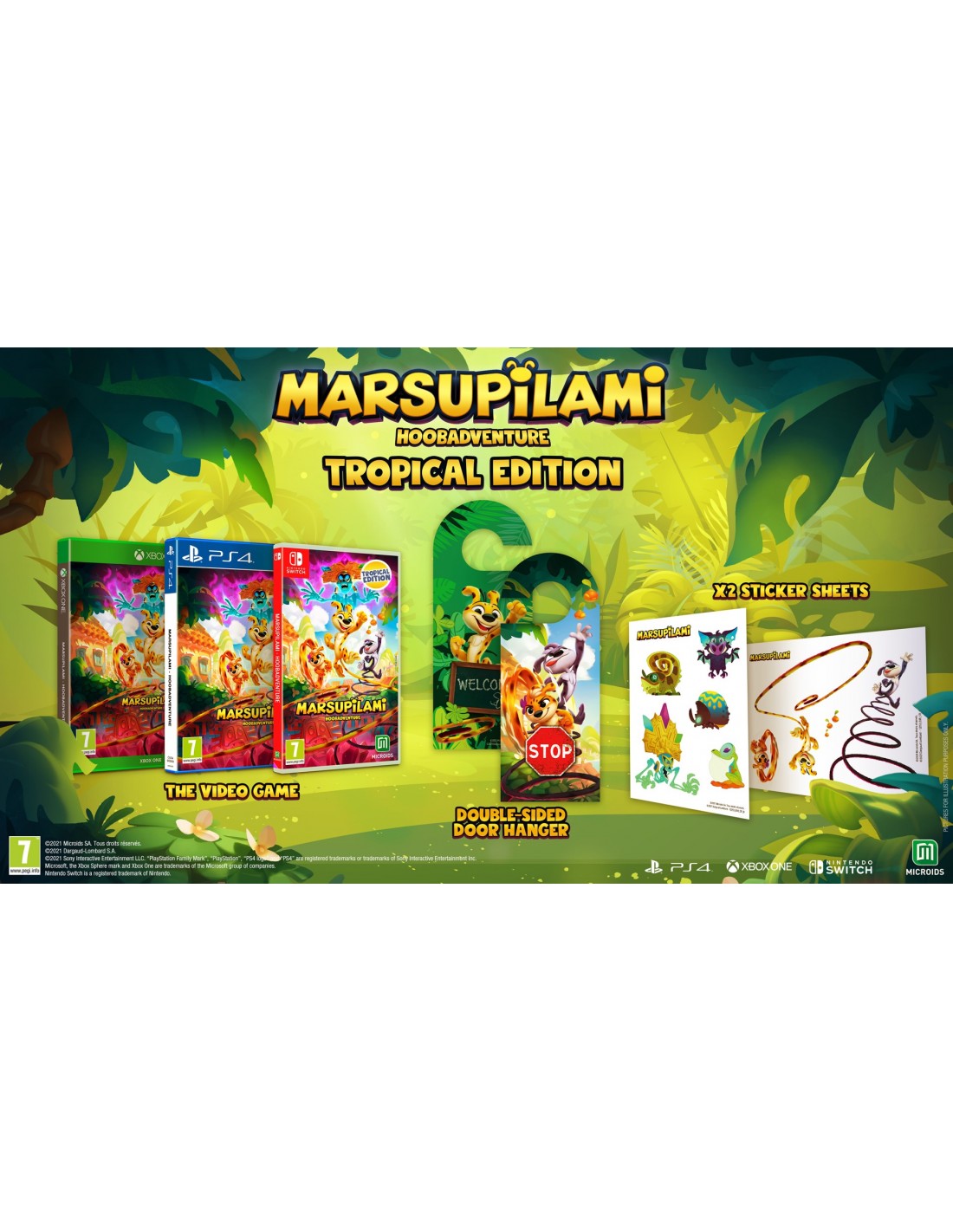 SWITCH MARSUPILAMI HOOBADVENTURE - TROPIC