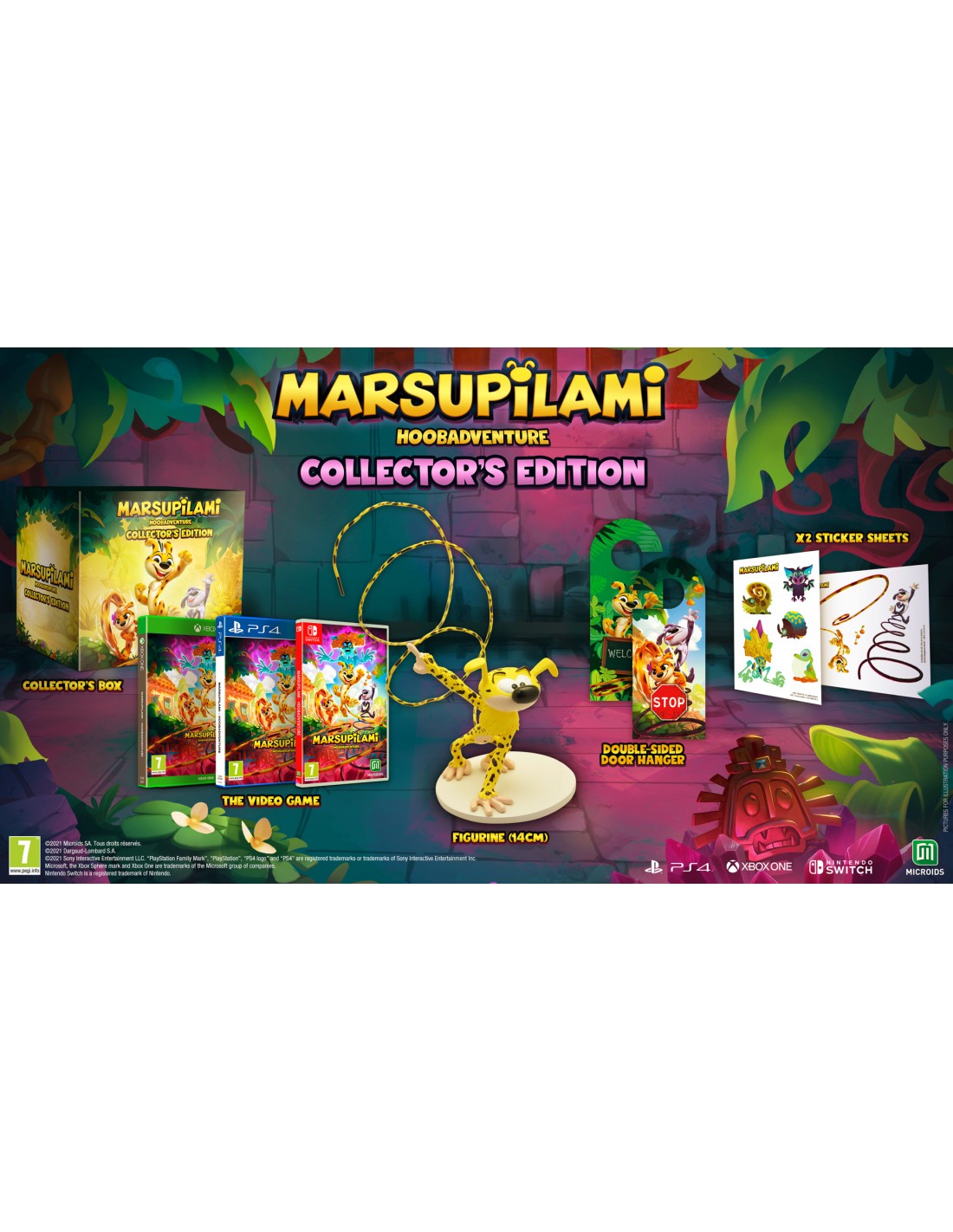 SWITCH MARSUPILAMI HOOBADVENTURE - COLLECTOR ED.