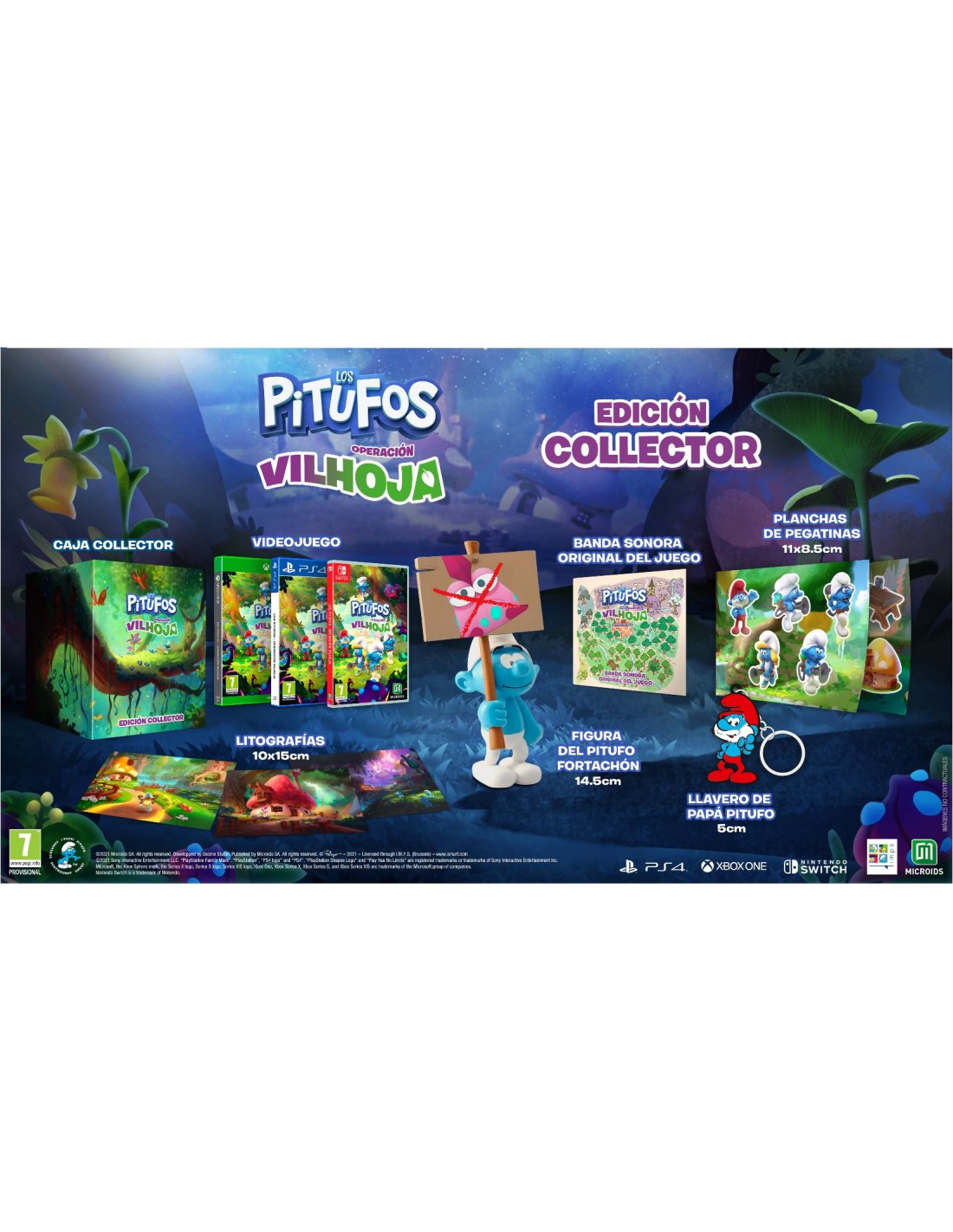 SWITCH LOS PITUFOS OPERACIÓN VILHOJA E. COLLECTOR