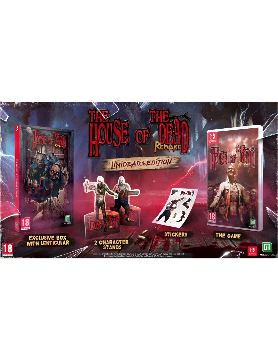 SWITCH HOUSE OF THE DEAD REMAKE LIMIDEAD EDITION