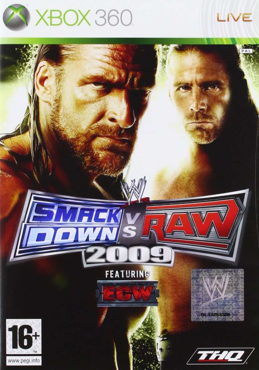X360 SMACKDOWN VS RAW 2009