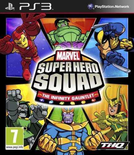 PS3 MARVEL SUPERHERO SQUAD THE INFINITY GAUNTLET