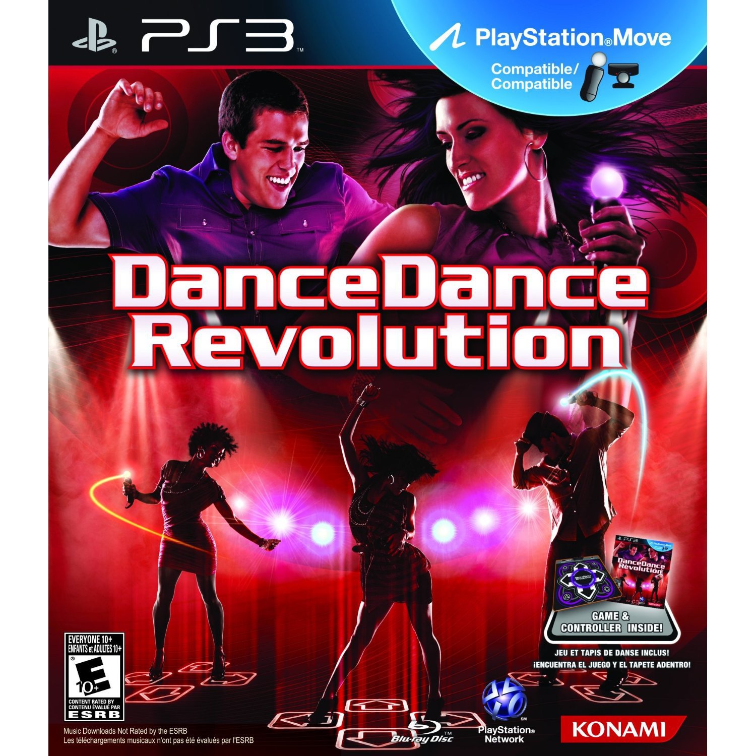 PS3 DANCE DANCE REVOLUTION + ALFOMBRA