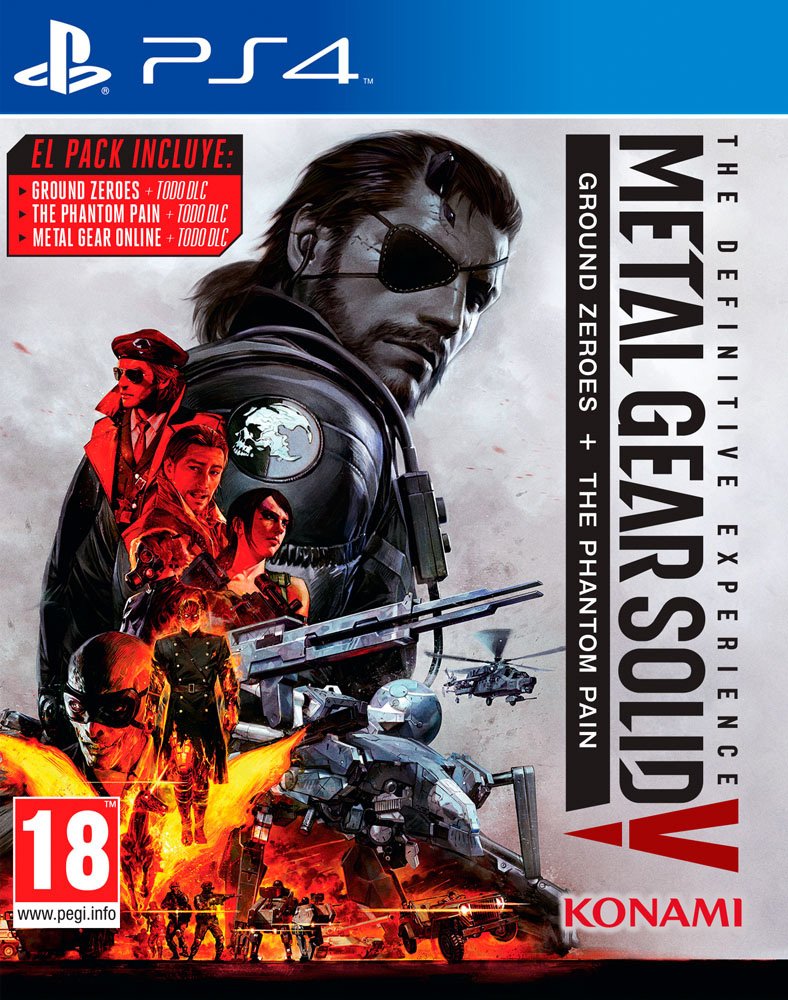 PS4 METAL GEAR SOLID V THE DEFINITIVE EDITION