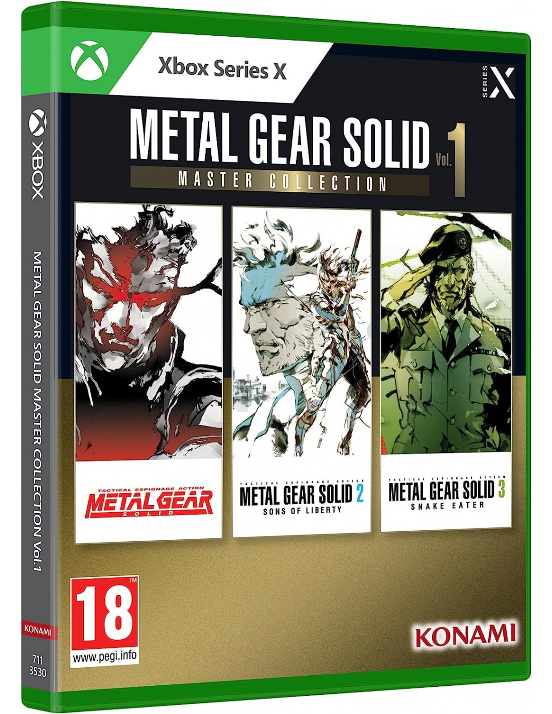 XBOXX METAL GEAR SOLID: MASTER COLLECTION VOL. 1