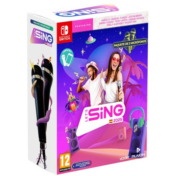 SWITCH LETS SING 2025 S.V. + 2 MICROS