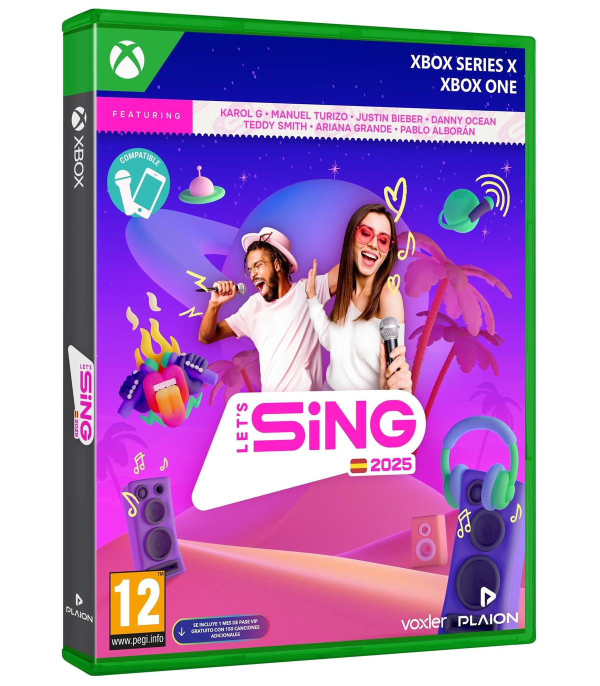 XBOXX LETS SING 2025 S.V.