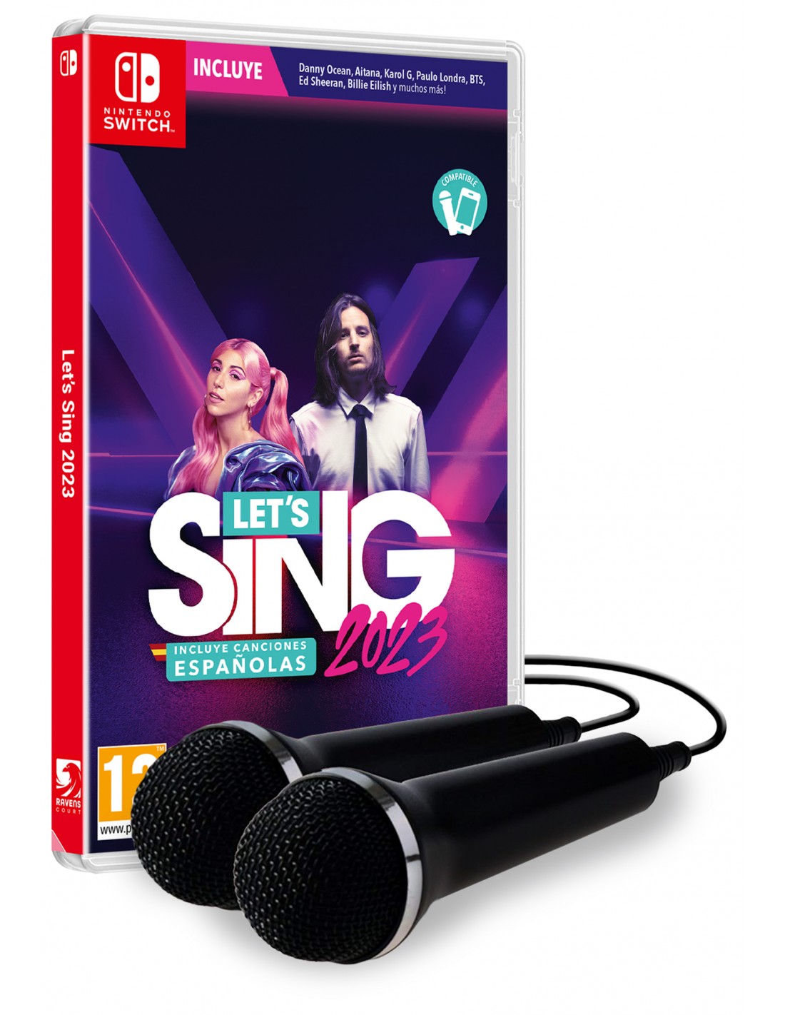 SWITCH LETS SING 2023 + 2 MICROS (PROMO)