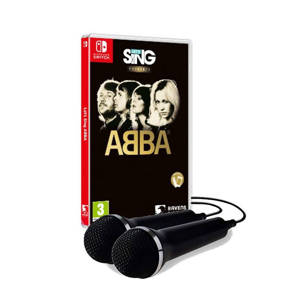 SWITCH LETS SING ABBA + 2 MICROS (PROMO)