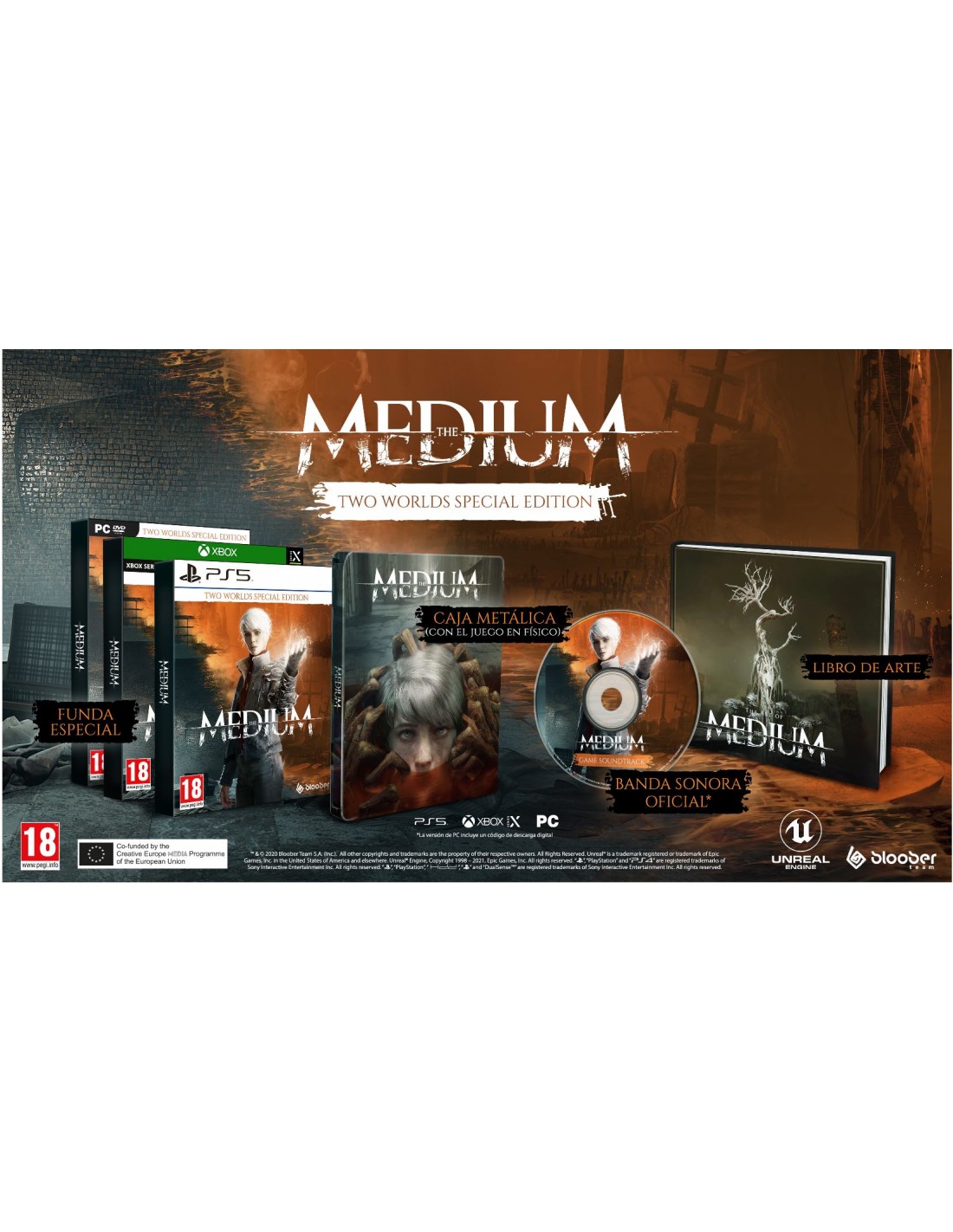 XBOXX THE MEDIUM TWO WORLDS SPECIAL EDITON