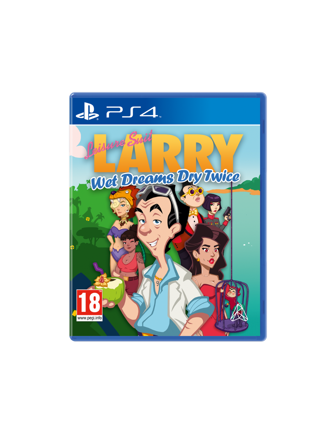 PS4 LEISURE SUIT LARRY - WET DREAMS DRY TWICE