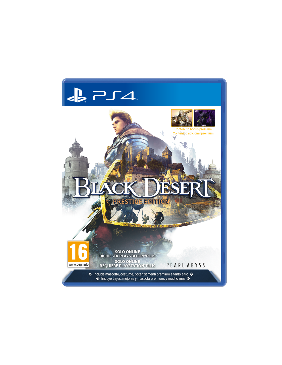 PS4 BLACK DESERT PRESTIGE EDITION