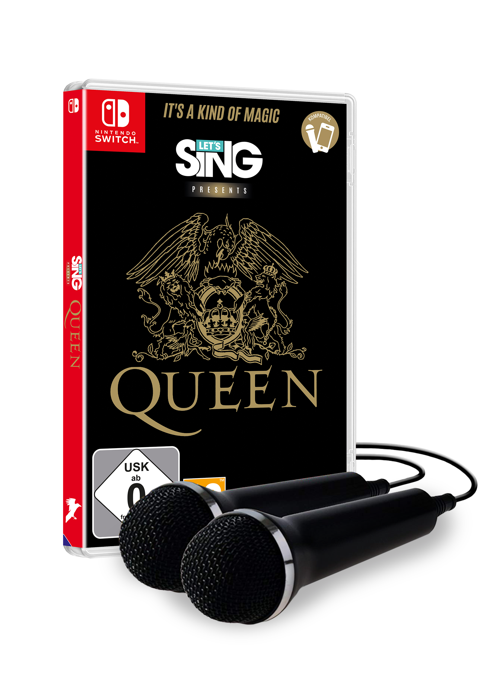 SWITCH LETS SING QUEEN + 2 MICROS
