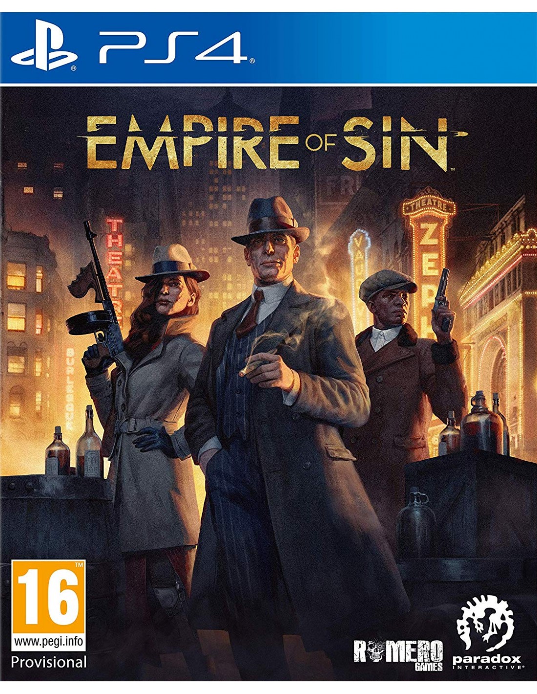 PS4 EMPIRE OF SIN DAY ONE