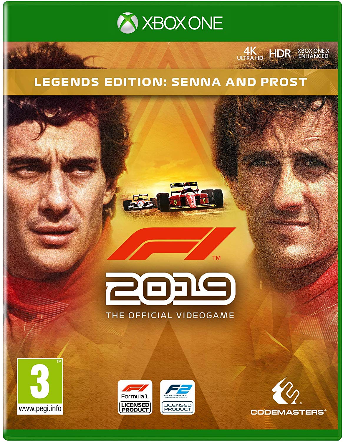 XBOXONE F1 2019 LEGENDS EDITION  (FORMULA 1)