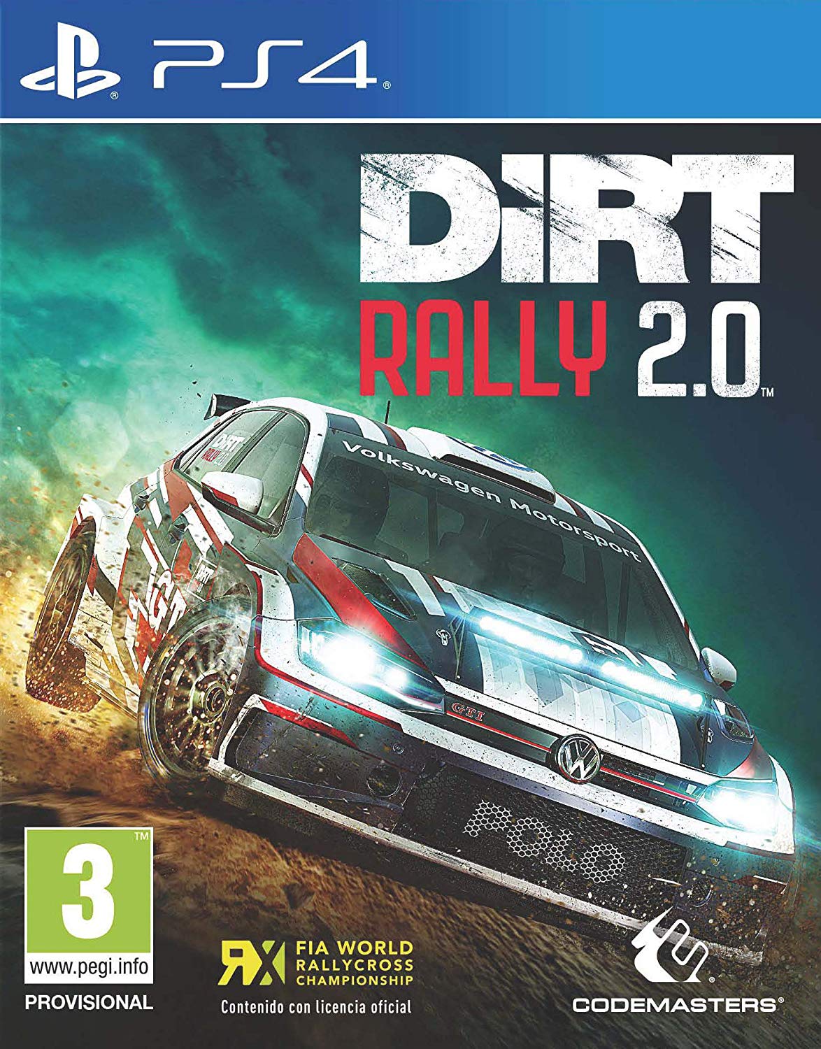 PS4 DIRT RALLY 2.0 DAY ONE EDITION