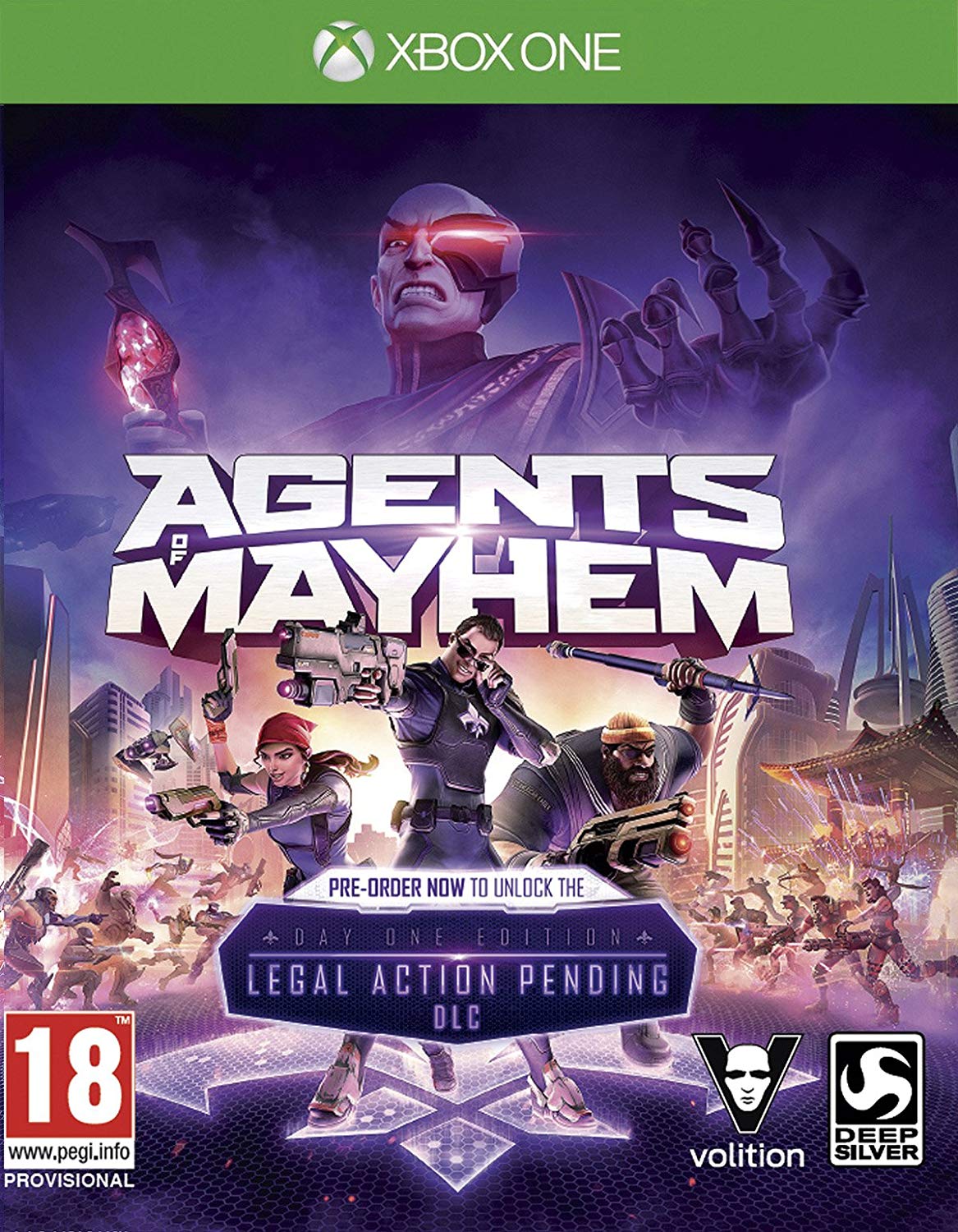XBOXONE AGENTS OF MAYHEM DAY ONE EDITION