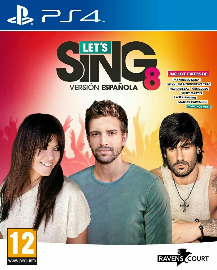PS4 LETS SING 8 VERSION ESPAÑOLA