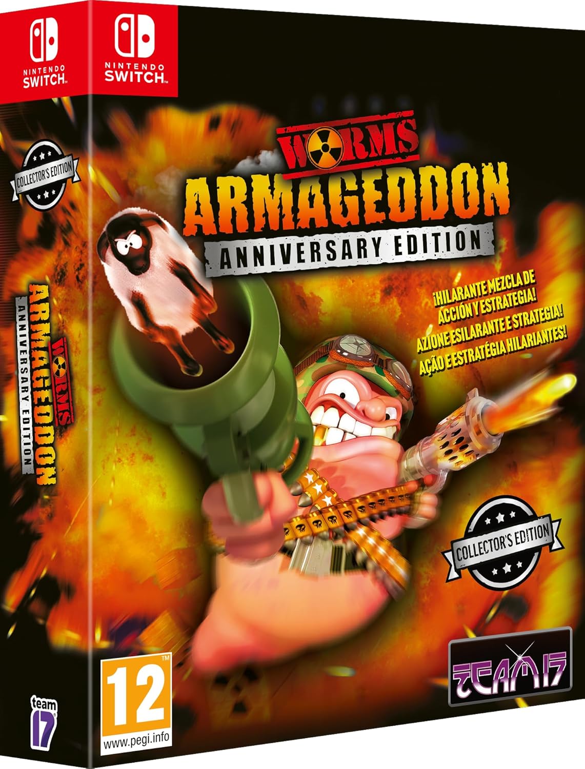 SWITCH WORMS ARMAGEDDON ANNIVERSARY COLLECTOR'S ED