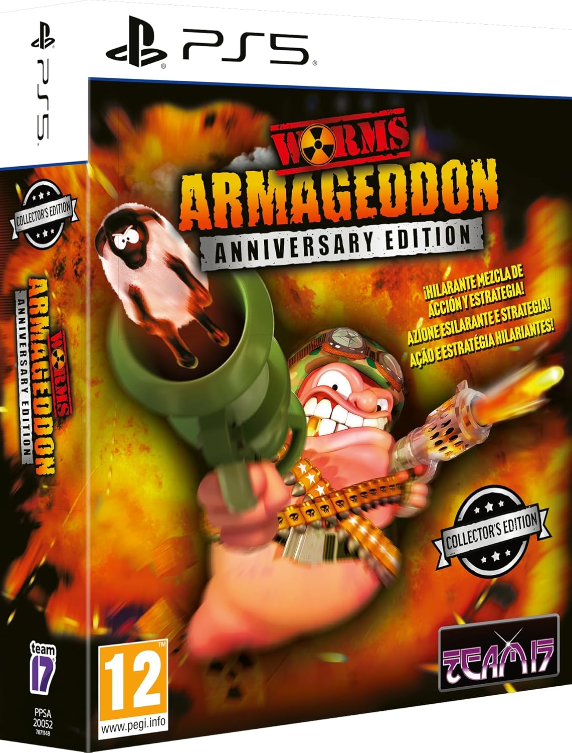 PS5 WORMS ARMAGEDDON ANNIVERSARY COLLECTOR'S EDITI