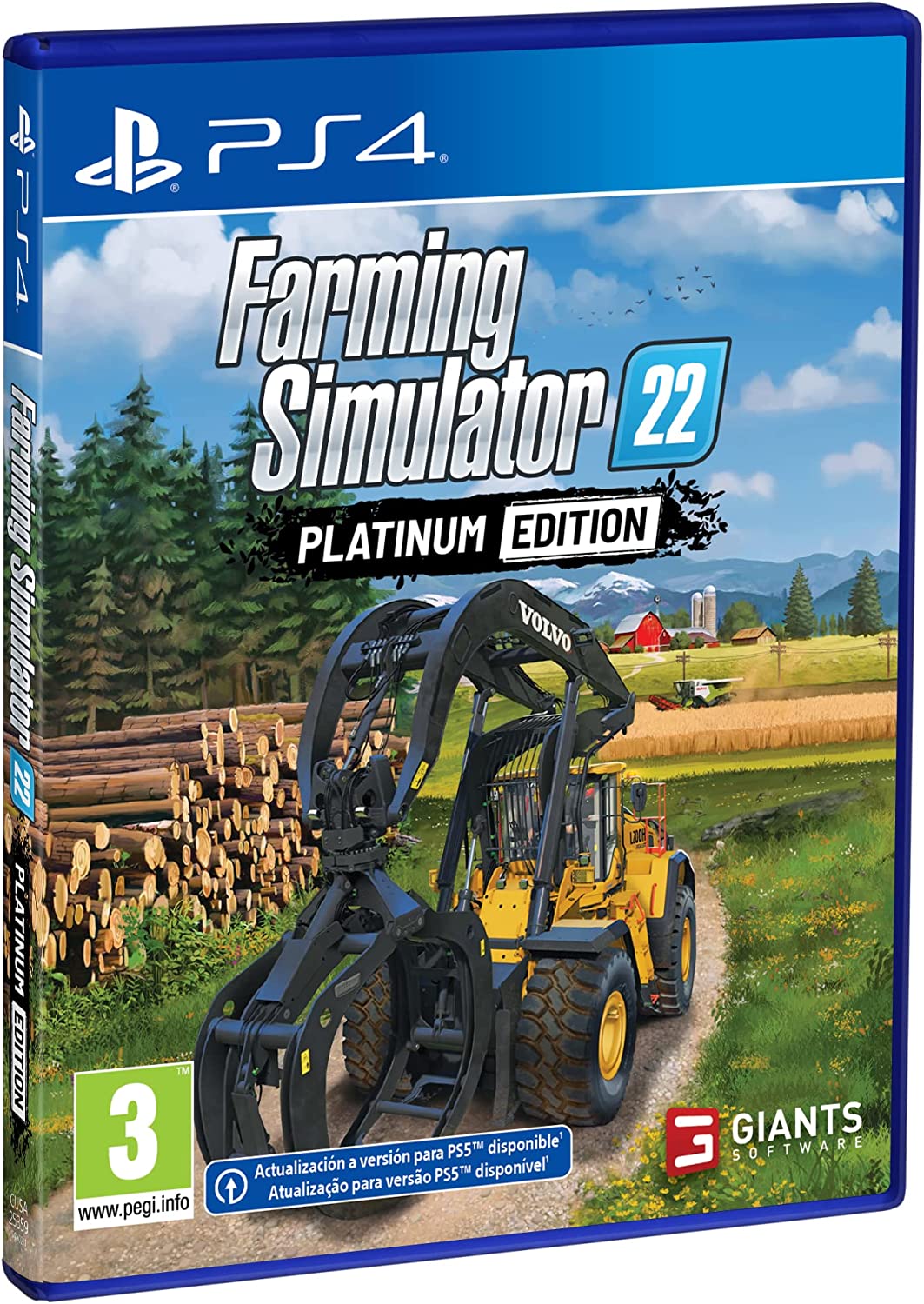 PS4 FARMING SIMULATOR 22 PLATINUM EDITION