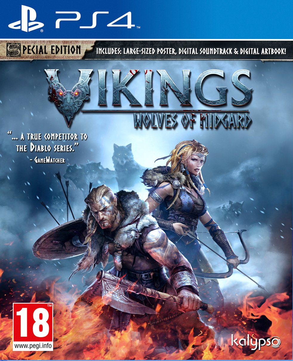 PS4 VIKINGS WOLVES OF MIDGARD  (PROMO)