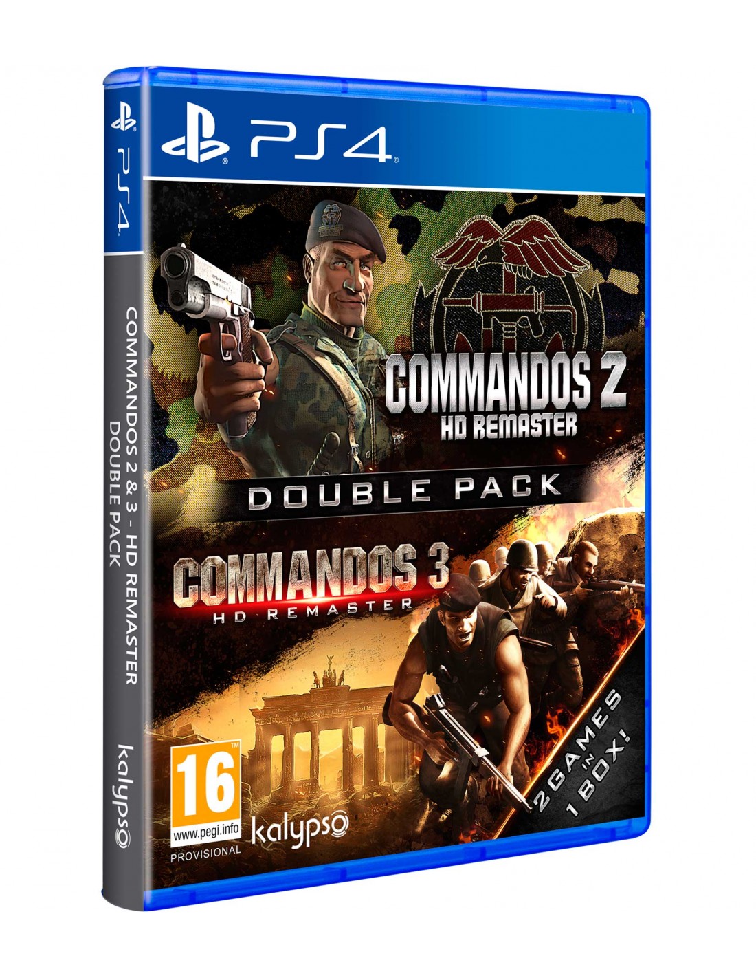 PS4 COMMANDOS 2&3 HD REMASTER DOUBLE PACK