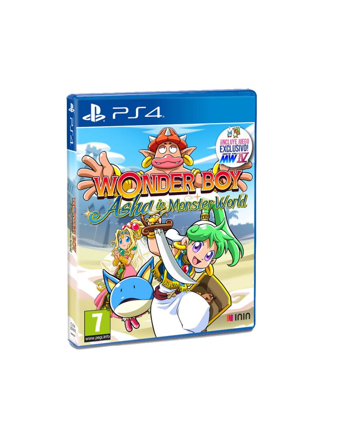 PS4 WONDER BOY ASHA IN MONSTER WORLD