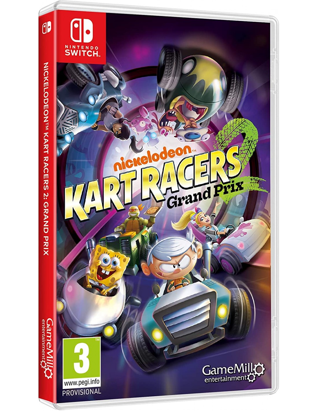 SWITCH NICKELODEON KART RACERS 2: GRAND PRIX