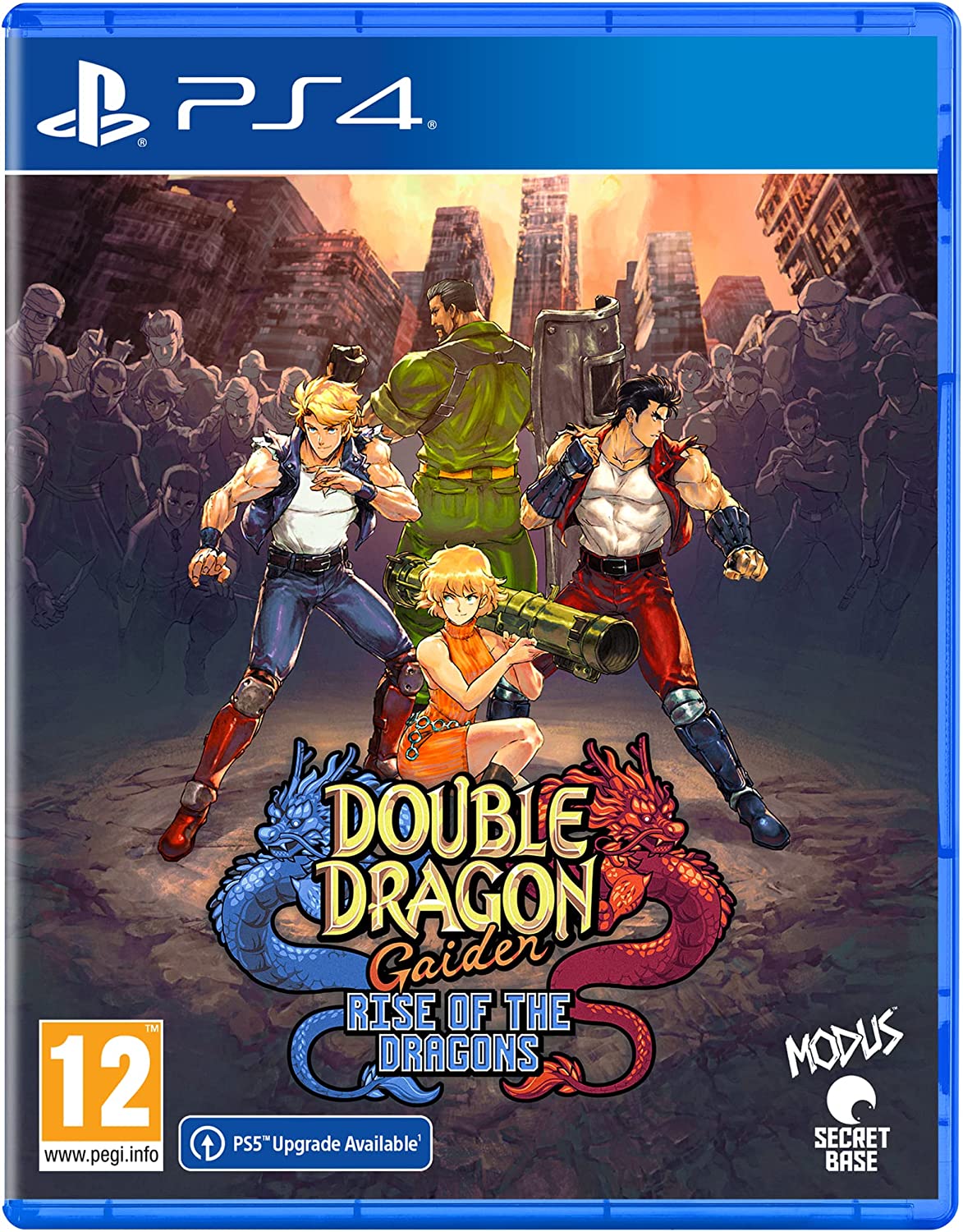 PS4 DOUBLE DRAGON GAIDEN RISE OF THE DRAGONS