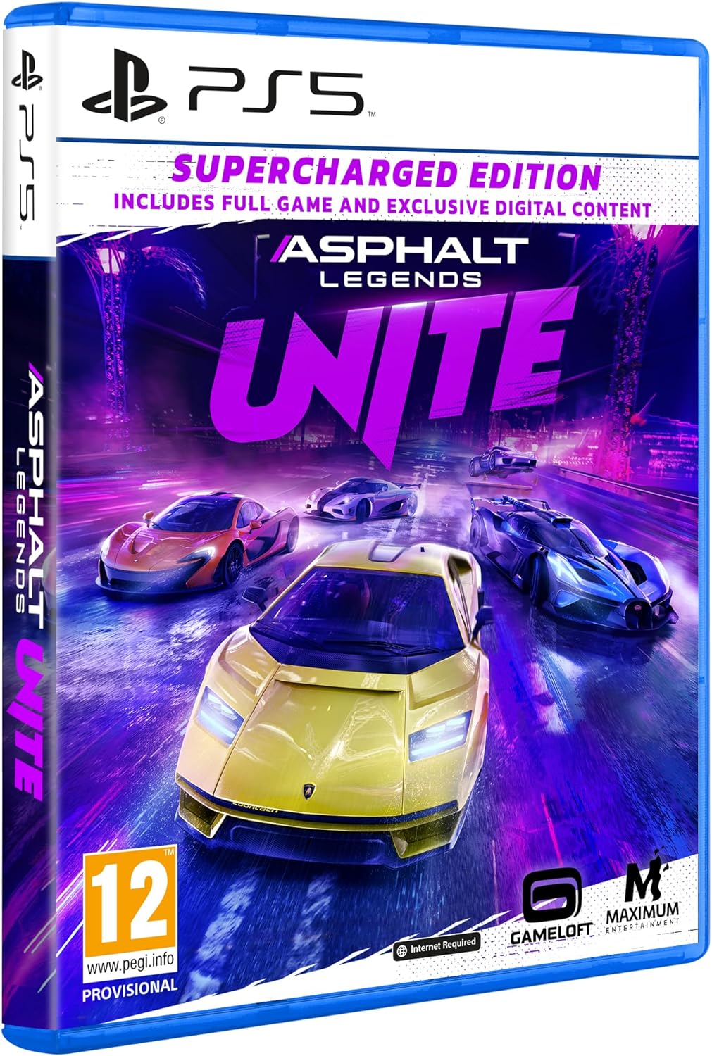 PS5 ASPHALT LEGENDS UNITE: SUPERCHARGED EDITION