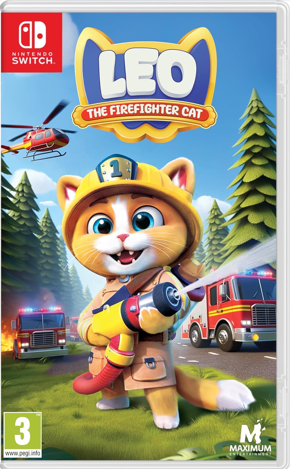 SWITCH LEO THE FIREFIGHTER CAT