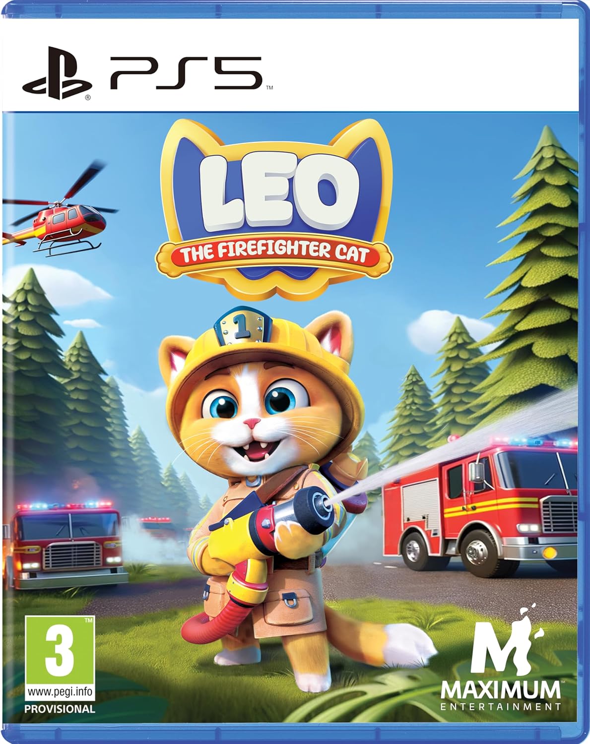 PS5 LEO THE FIREFIGHTER CAT